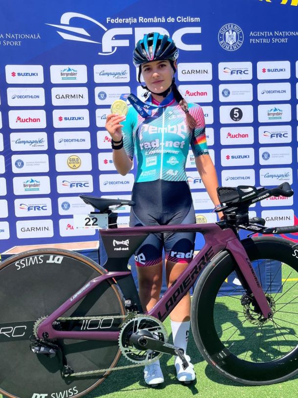 Iana Baltes is a three-time Romanian champion.