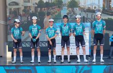 Das Team REMBE<sup><small>®</small></sup> rad-net bei der Tour of Antalya.