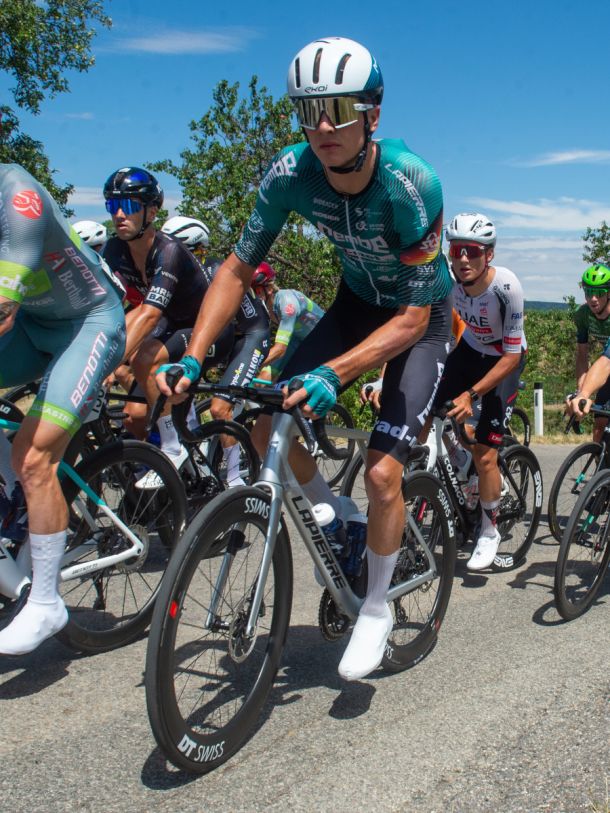Jermaine Zemke at the Tour of Austria.