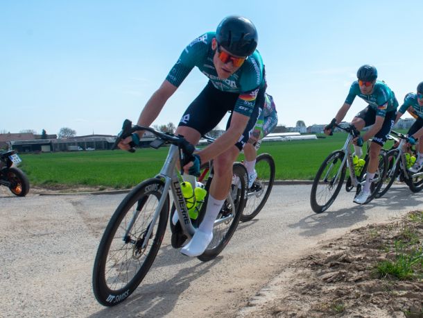 Ole Theiler finished fourth in the Tour de la Mirabelle.