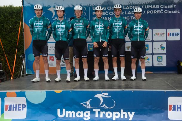 Das Team REMBE<sup><small>®</small></sup> rad-net bei der Umag Classic.