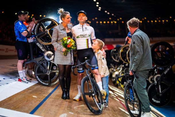 Theo Reinhardt wurde beim Sixdays Weekend in Berlin verabschiedet