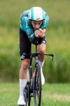 Miguel Heidemann wurde Zweiter im Auftakt-Zeitfahren der Sauerlandrundfahrt.